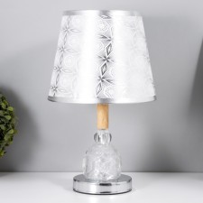 Table lamp Aleessia 1x60W E27 silver 21x21x33.5 cm Risalux