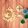Harvesting for creativity "Christmas tree with an angel and pigeon"