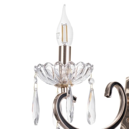 Lamp wall -mounted sconces 12x27x41, 1x60W E14, gold-4