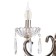 Lamp wall -mounted sconces 12x27x41, 1x60W E14, gold