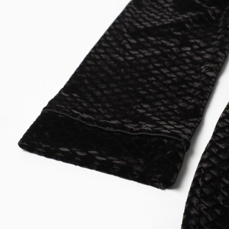 Women's robe KAFTAN "velvet" p. 40, black-8