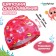 A nursery cap “Birds”, fabric, fabric 46-52 cm