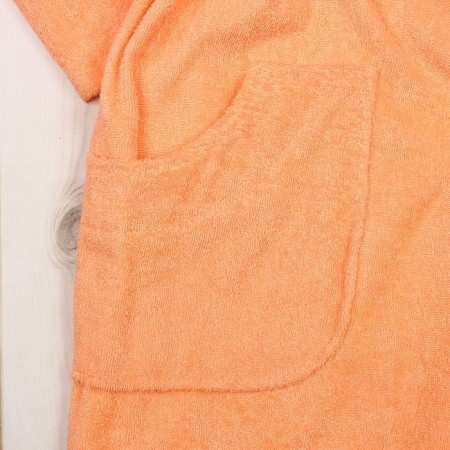 Women's shawl robe+kant, size 50, peach, Makra-6