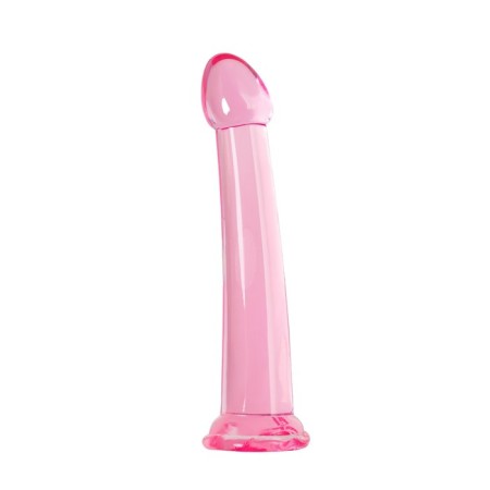 Unrealistic phallimitator Jelly Dildo Xl Toyfa Basic, TPE, Pink, 22 cm-1