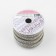Rhinestones and chain is thermoclayes, width - 9 mm, 4.5 ± 0.5 m, silver color