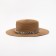 Women's hat minku beige color, size 56-58