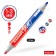 Marker for white boards Luxor Duorite, 1-3 mm, bilateral, bullet, blue/red