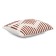 Decorative pillow with a textured pattern of Geometry Ethnic, size 30x45 cm