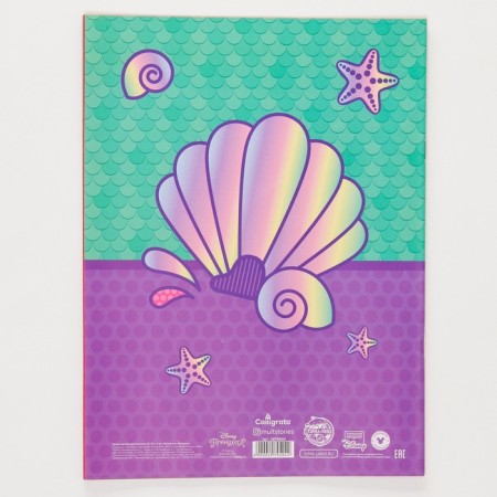 Color paper, A4, 16 sheets, 8 colors, non -stated, bilateral, on paper, 48 g/m², princesses-3