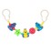 Stretching to a stroller/crib "chicks", 3 toys, color mix, crush me