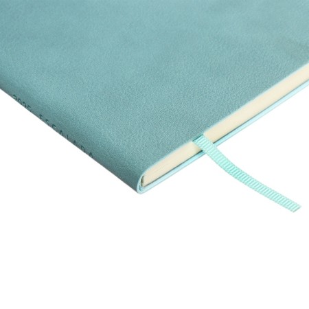 Weekly Datir 2025 Glick Region O leather A5 80l Escalada, BL TIS, KR BL 70 g/m², blue-3