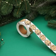Stickers in the roll 