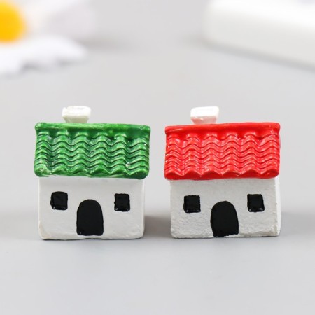 Figure for Florarium Polystone "One -story house" 2.5x1.8x2.5 cm