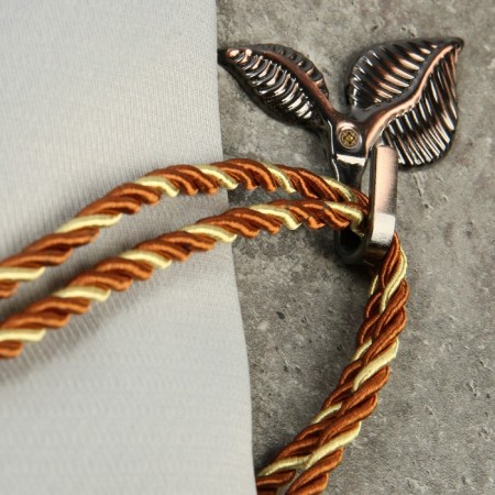 Hook for curtains ks009, one -rod, color copper-8