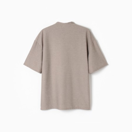 Men's T -shirt Minaku Regular: Gray color, size 48-7