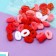 Hair elastic band "Mahrushka" (set 40 pcs) delicate assorted, 2 cm, mix