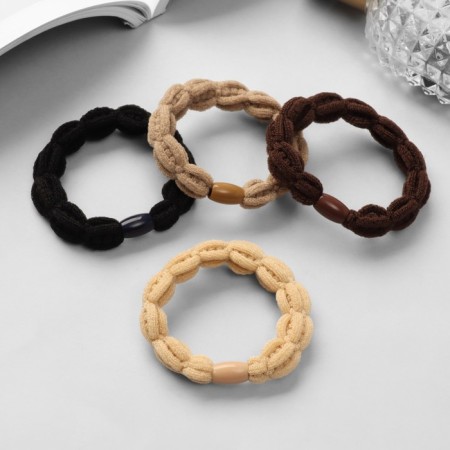 Hair elastic band "Elodi" 5 cm, mix-1