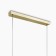 Maytoni Mod302PL-04W Antic, 1100x100x3625 mm suspended lamp, E14, 4x40W, Color Gold