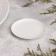 Summary Metal "plate", 7.6 cm, white