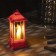LED figure "Red Lantern with candles" 5.5 × 13 × 5.5 cm, plastic, batteries AG13x3, glow warm white