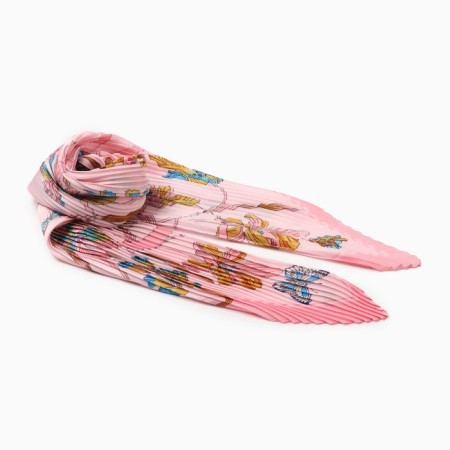 Platen women's scarf minku, 70*70, central pink