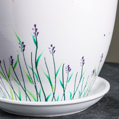 Flower lavender pot 5 l-1