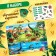 Training puzzle "era of dinosaurs", with cards and stickers