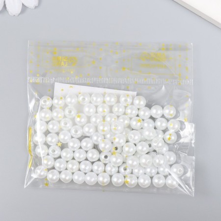 Beads for creativity "Pearls" set d = 0.8 cm 20 g-2