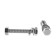 Bolt bolt master, with a hexagonal head, galvanized, Din933, M8x50 mm, 4 pcs