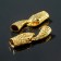 Conductor "Snake" (internal 6.5mm), color black gold (set 2 pcs)
