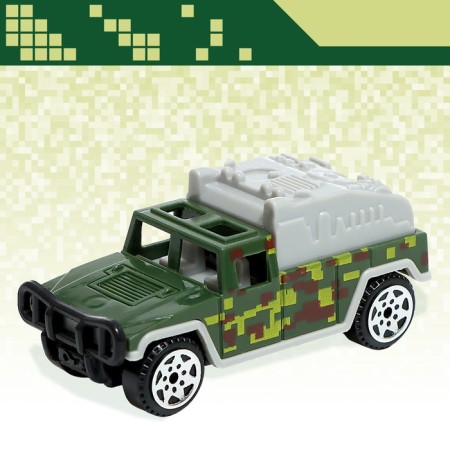 The inertial “Army” truck is transformed, light, sound-11