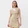 Women's WITH WITH MINAKU: Casual Collection color Beige cage, river 46