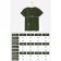 T -shirt for a boy, height 104 cm, khaki color