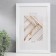 Photo frame Plastic "Mira" 20x30 cm, 641861 White (plastic screen)