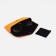 Case for glasses on the button, color orange