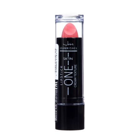 Lipstick Jeanmishel Satin Cream Texture tone 01 pale pink nude, 14 g