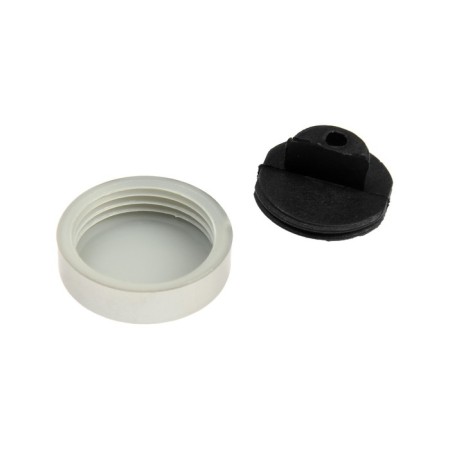 Tundra mirror holder, d = 25 mm, without drilling, color nickel, plastic, 4 pcs.-2