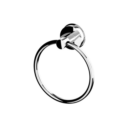 Ring for towels is transparent, 18.5 cm