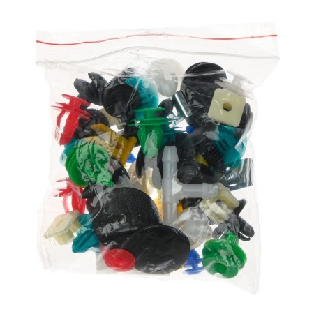 Clips and pistons fasteners, set 50 pcs-1