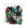 Clips and pistons fasteners, set 50 pcs