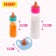 Magic bottle for dolls, set 2 pcs. with a nipple, mix