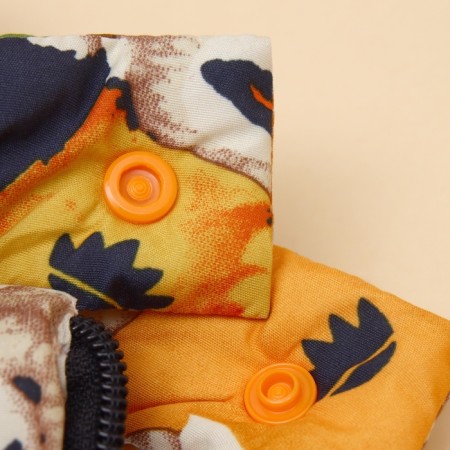 Dogs "Bear Teddy", size 22 (DS 48, OG 54, Osh 38 cm), orange-7