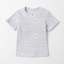 T-shirt Troshka I'm a chamomile, height 92-98 cm, gray
