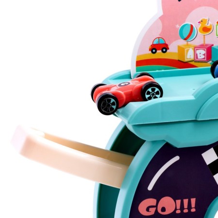 Auto tractor developing "Race on the slope", color mix-4