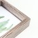 MDF photo frame in 6 photos 10x15 cm "Browned Geometry" 30.5x3x46.3 cm