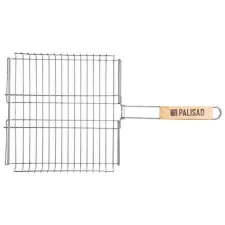 Grill grill Palisad Camping, 340x340x60 mm, volumetric, stainless steel-1