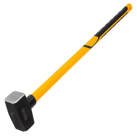 Sledgehammer Denzel 11023, Forged, Fiberglass handle with tpr coating, 880 mm, 4 kg