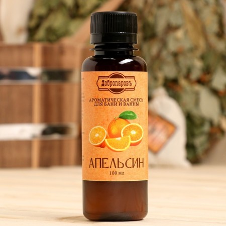 Fragrance for the bath and bath "Orange", natural, 100 ml, "Dobroparov"-3