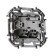 Two -clavy Legrand Inspiria, 10 AX, 250 V, Anthracite switch