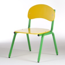 Children's stool stacked Sema Gr.1-3, yellow/green